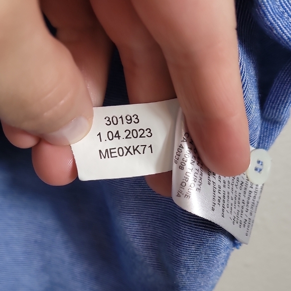 Peter Millar Mens Short Sleeve Polo Shirt Size L Blue Collar Golf Lightweight - Picture 7 of 11